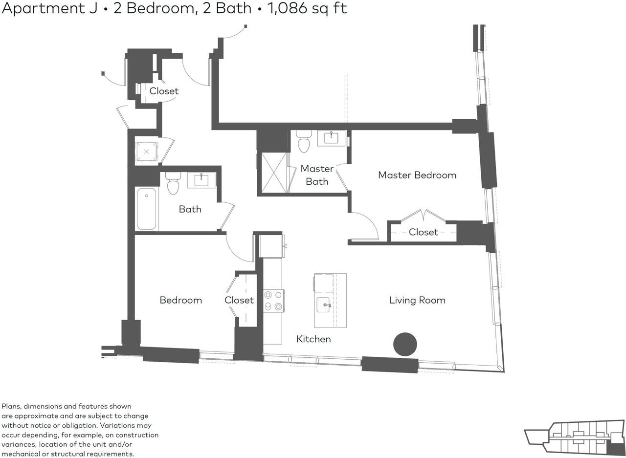 Brookline Ave 614, Boston, MA 02215 2 Bedroom Apartment for Rent