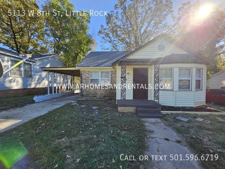 5113 W 8th St, Little Rock, AR 72204 3 Bedroom Apartment for 950/month