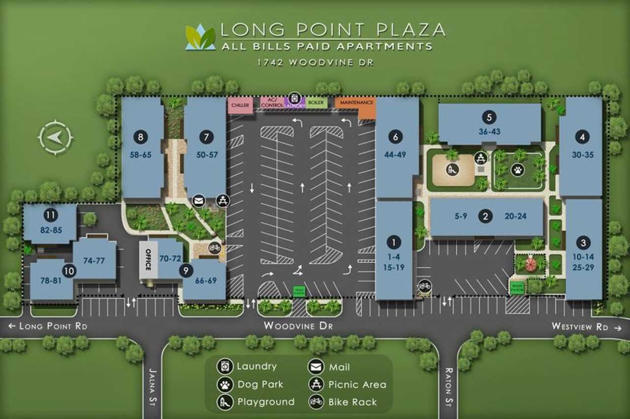 Long Point Plaza Apartments 1742 Woodvine Dr, Houston, TX 77055 Zumper