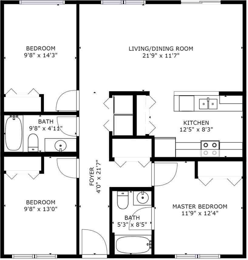Studio, One Bedroom, Two Bedroom, Three Bedroom ANIMAL FRIENDLY Apartments, Apply Today! - Photo 4 of 50