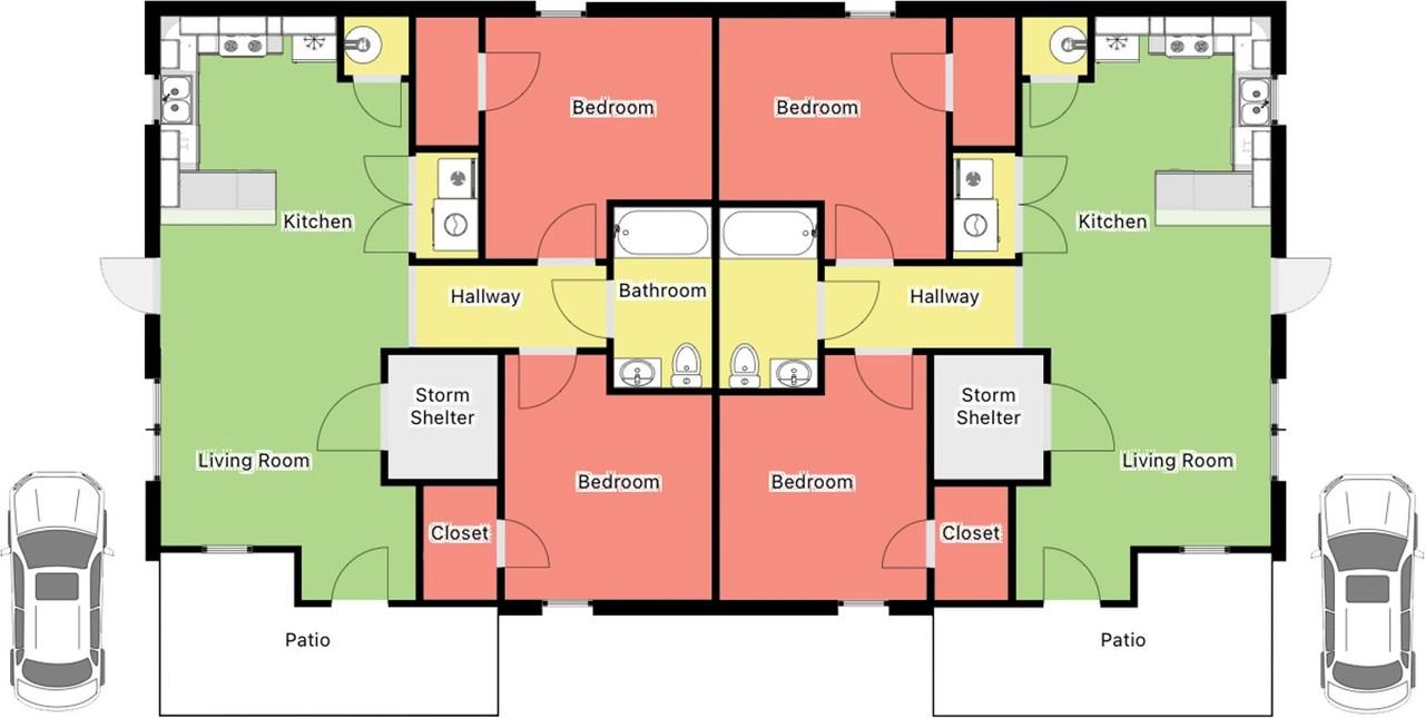 2 Bedroom Duplex in Shadow Brook Community - Photo 2 of 2