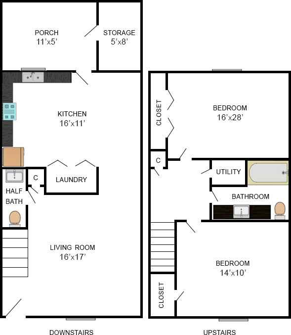 4009 Wheeler Woods Rd Apt B - Photo 2 of 17