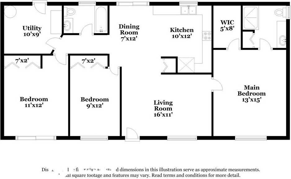 4250 Delespine Rd, Cocoa, FL 32927 3 Bedroom Apartment for 1,345/month