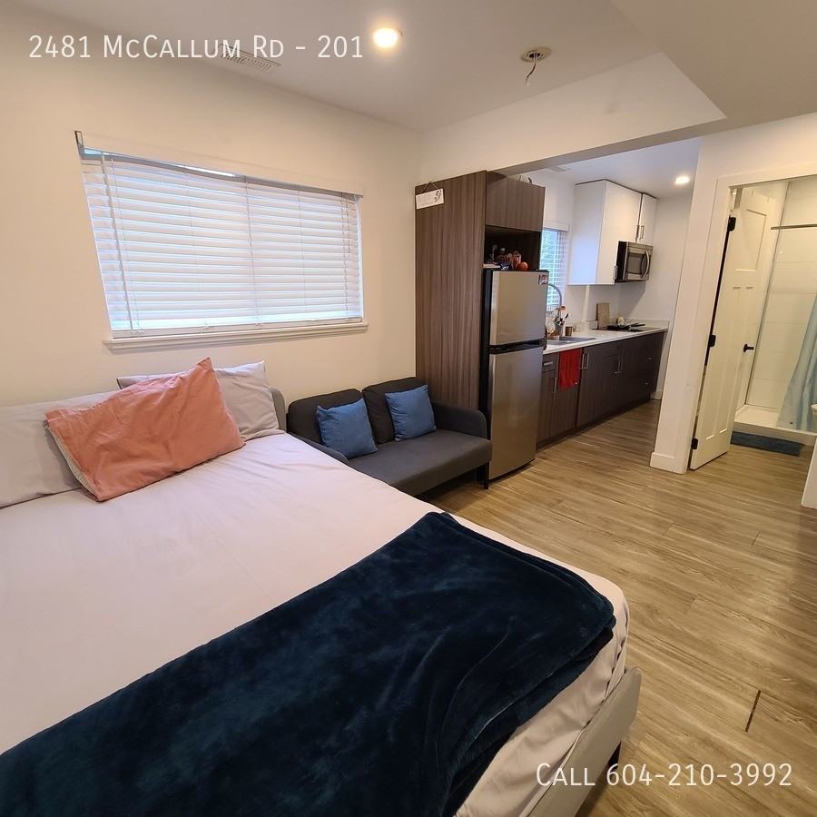 2481 Mccallum Rd 201, Abbotsford, BC V2S 3P8 Studio Apartment for