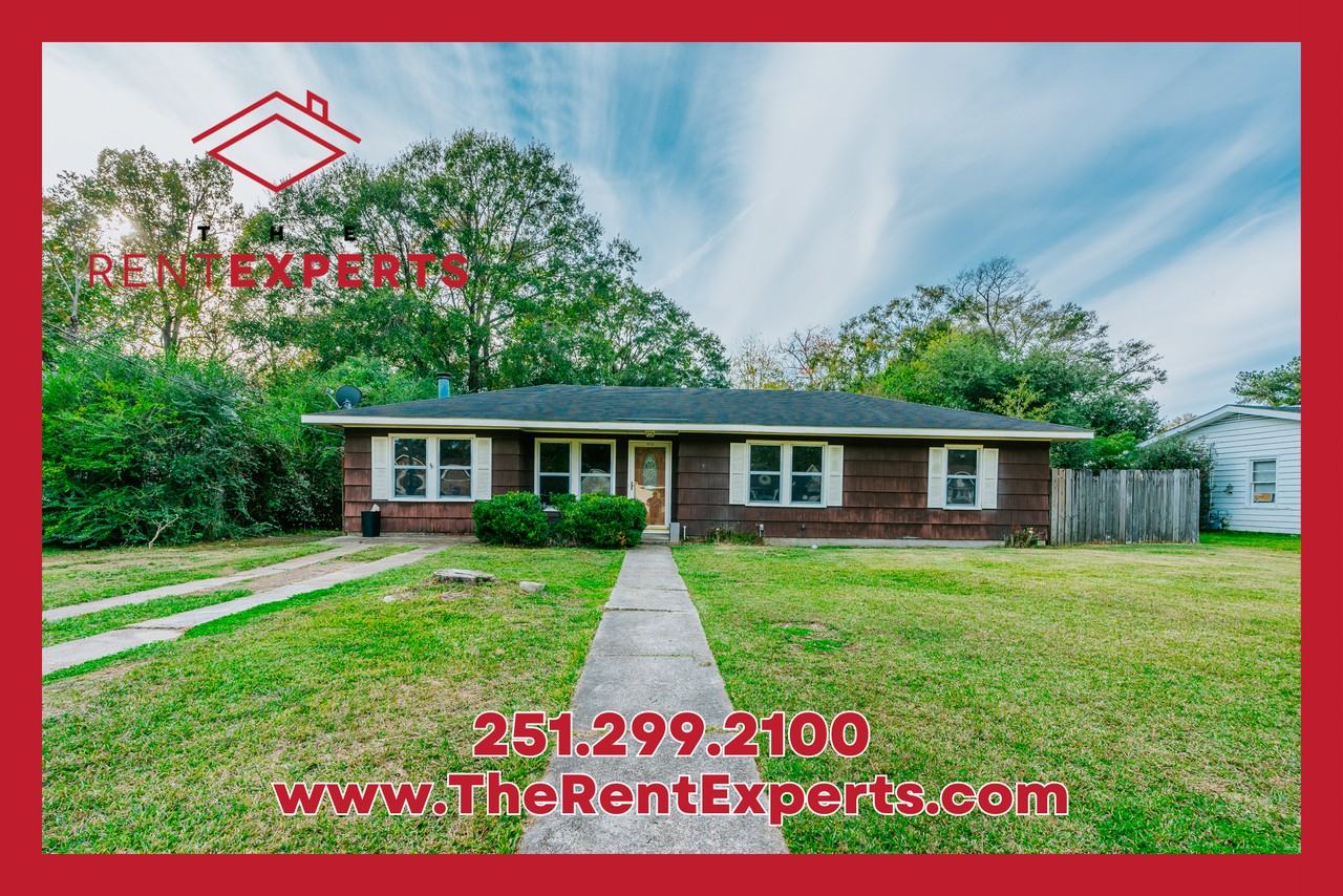 954 Shady Brook Drive, Mobile, AL 36606 3 Bedroom House for 1,195