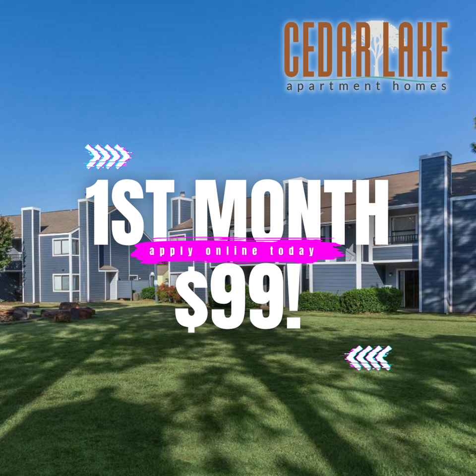 FIRST MONTH OF RENT 99! PET PARK! APPLY ONLINE! Apartments 4119 W