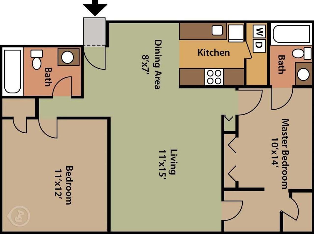 Seville Apartments. A Beautiful apartments is waiting for you to make it a Home. Great Specials Today! - Photo 2 of 20