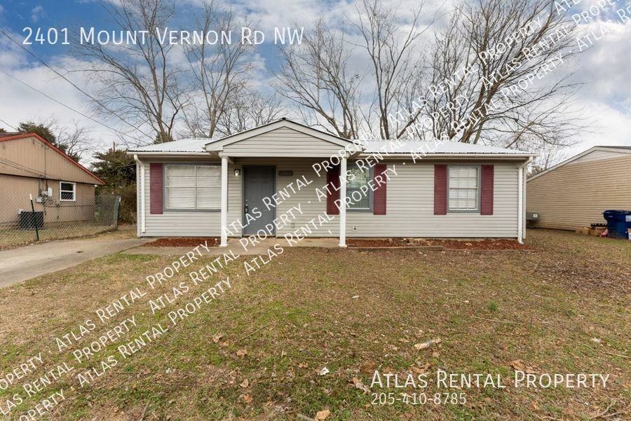 2401 Mount Vernon Rd Nw, Huntsville, AL 35810 3 Bedroom House for