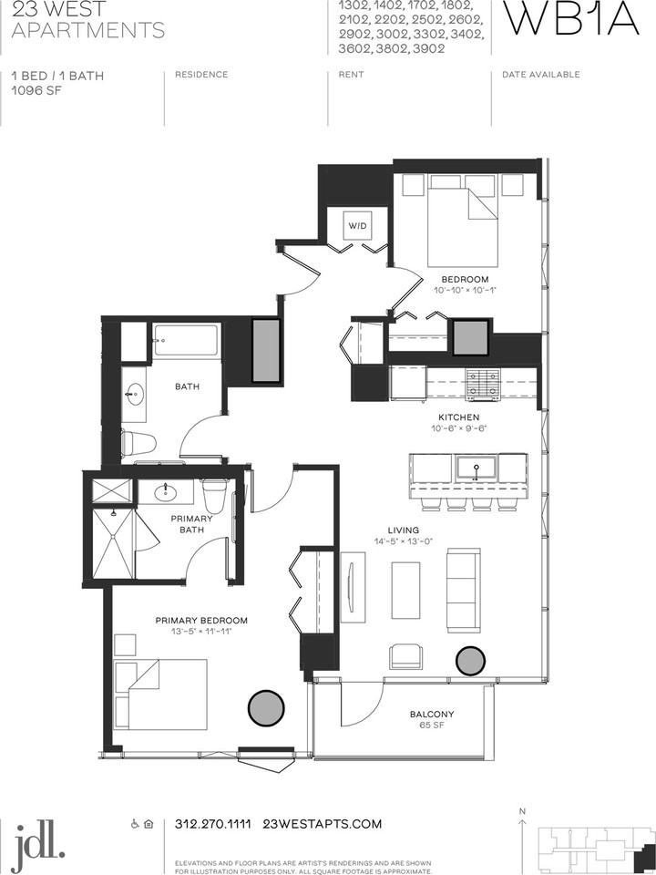 23 W Chicago Ave #1702