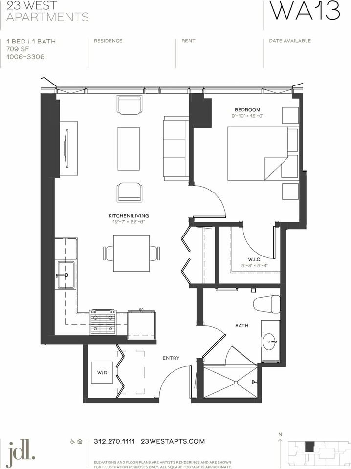 23 W Chicago Ave #1606