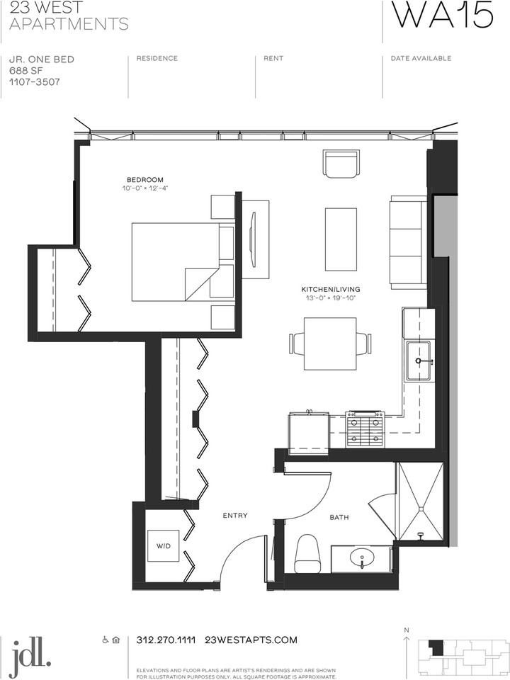 23 W Chicago Ave #2307