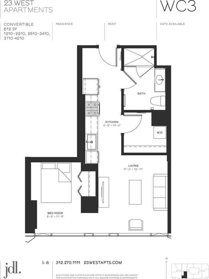 23 W Chicago Ave #2510