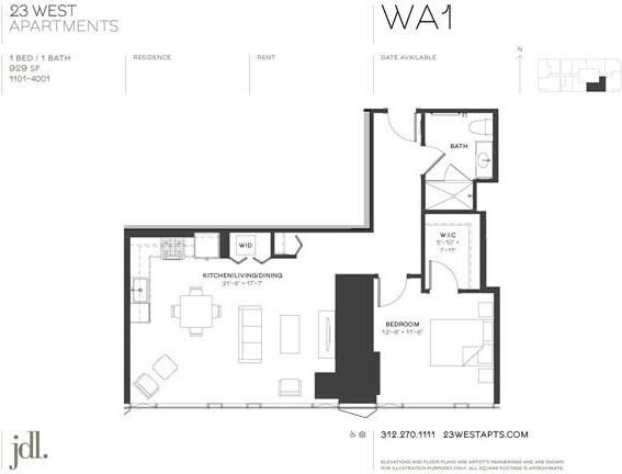 23 W Chicago Ave #1601