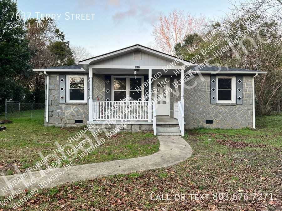 7637 Terry St, Columbia, SC 29209 3 Bedroom House for 1,250/month Zumper