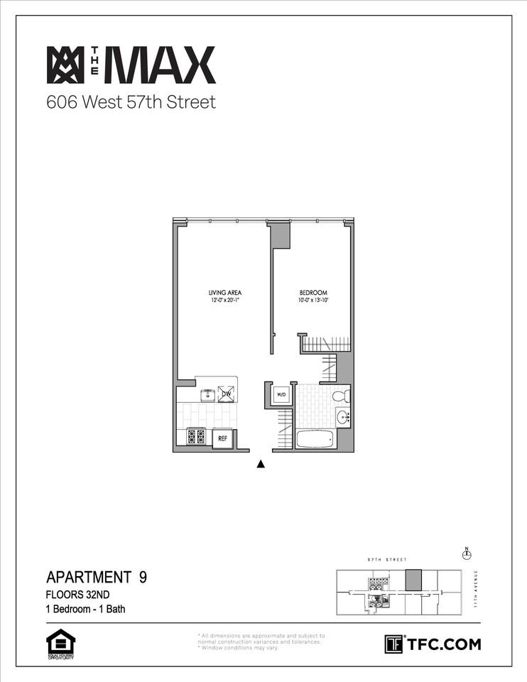W 57th St 3209, New York, NY 10019 1 Bedroom Apartment for 4,390/month Zumper