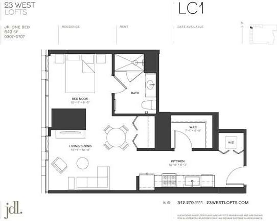 23 W Chicago Ave #707