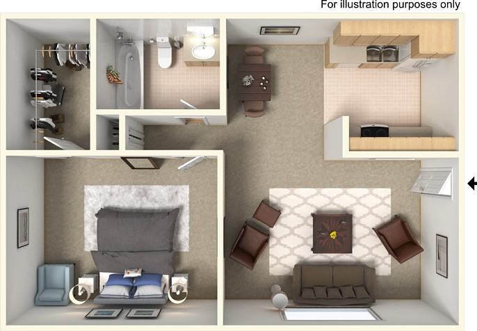 Midland Garden Apartments - Photo 5 of 17