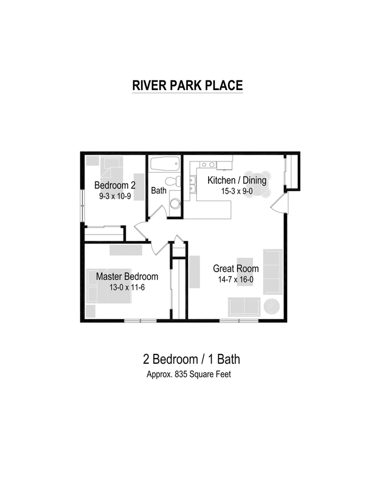 River Park Place Apartments - Photo 2 of 5