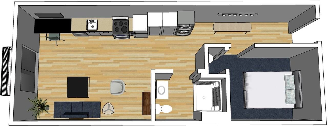 Beautiful Studio and One Bedrooms West Grand Neighborhood - Photo 2 of 43