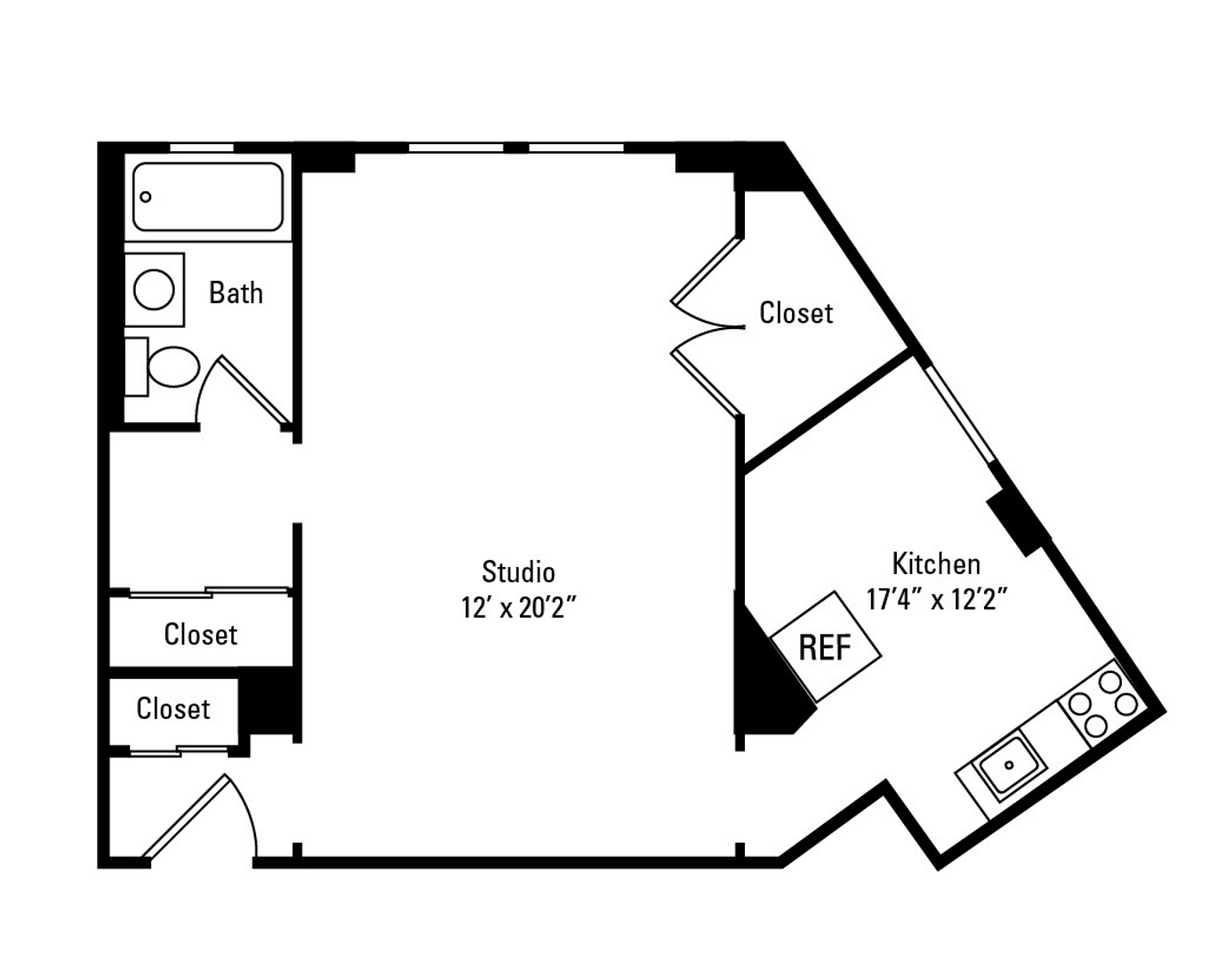 Stunning Large One Bedroom, Lake View, Elevator Building Apartments 7100 S South Shore Dr