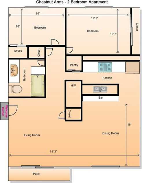 Preleasing for Summer!!  2 Bedroom 1 Bath at 6th & Chestnut - Photo 3 of 6