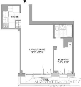 E 34th St 16A, New York, NY 10016 1 Bedroom Apartment for 4,050/month