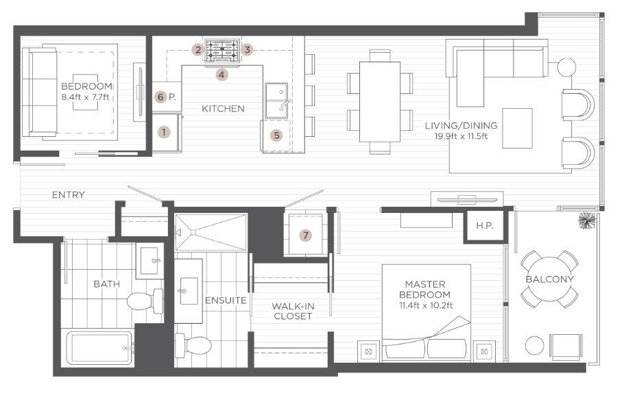 741 N Hudson Ave - Photo 6 of 15