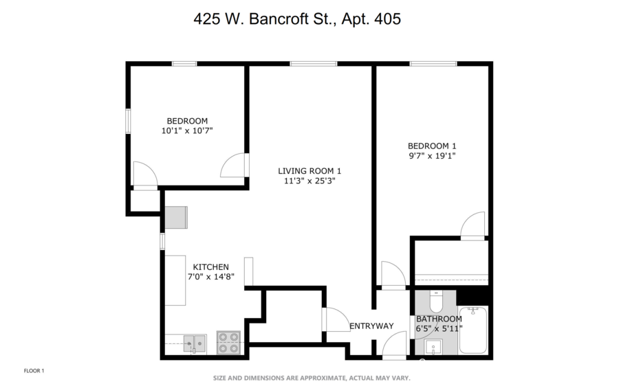 425 West Bancroft Street #405 - Photo 2 of 16
