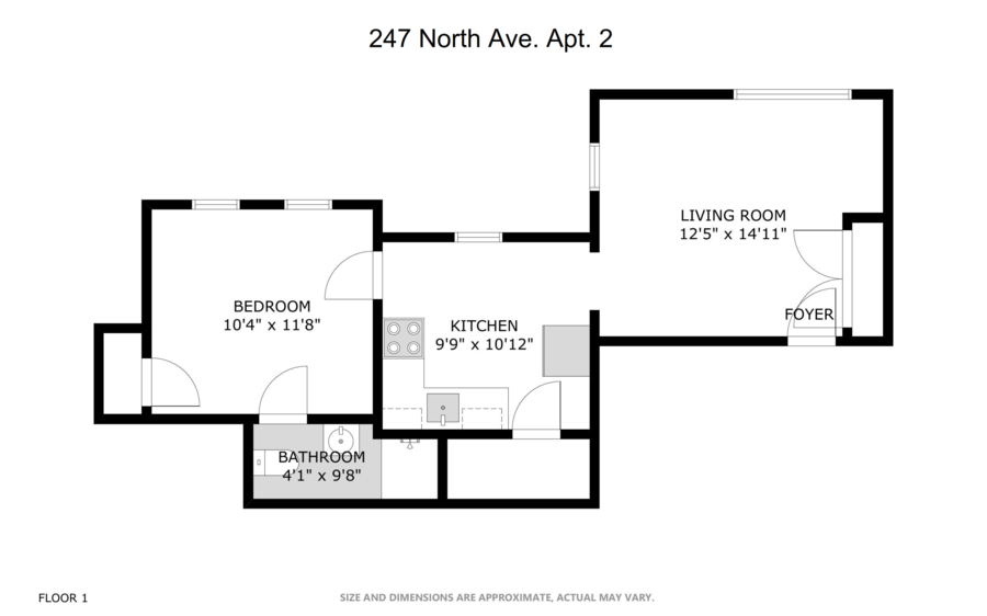 247 247 North Ave. Apt. #2 - Photo 2 of 8