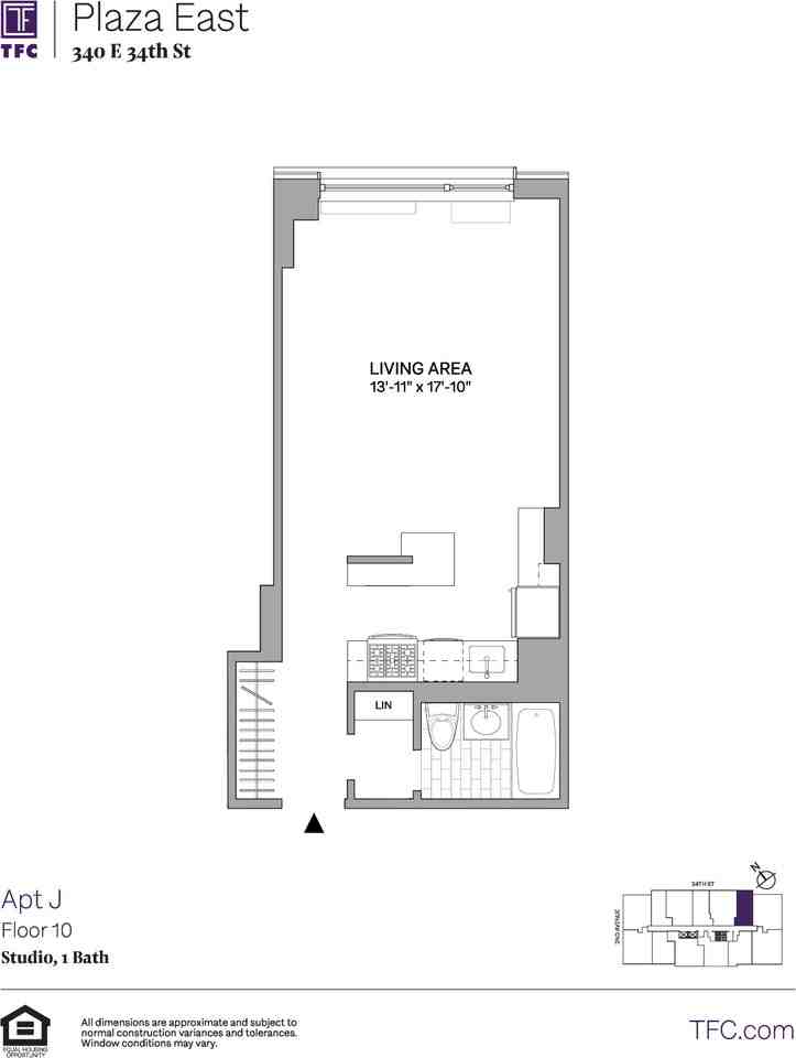 E 34th St #10J, New York, NY 10016 - Studio Apartment for Rent | PadMapper