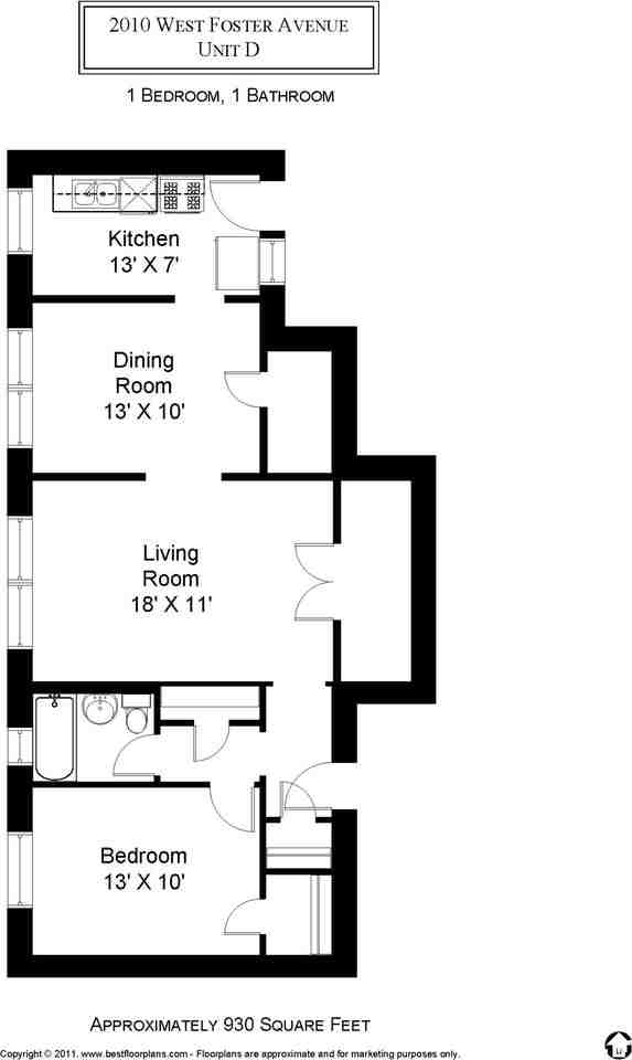 2000 W Foster Ave #2010-1D - Photo 5 of 13