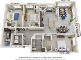 11833 Frankfort Pkwy Ne #302 - Photo 1 of 1