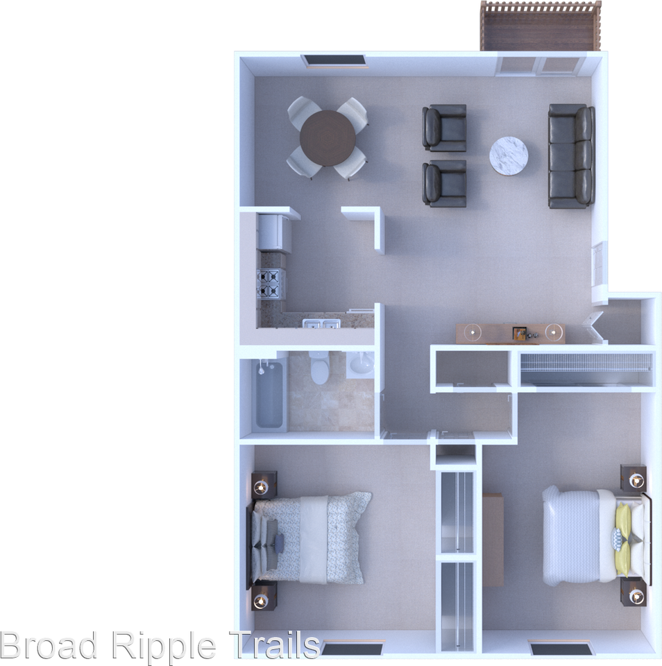 5220 Luzzane Lane Business Office Apartments in Glendale, Indianapolis