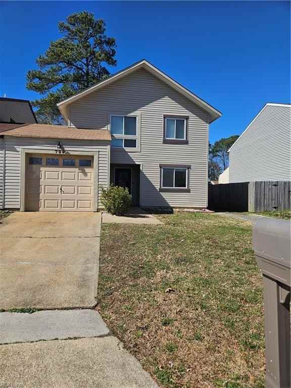 709 Garfield Ave, Virginia Beach, VA 23452 3 Bedroom Apartment for