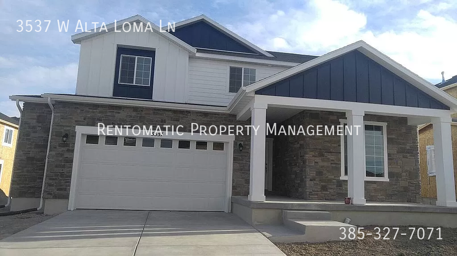 3537 W Alta Loma Ln, South Jordan, UT 84095 4 Bedroom House for 3,199