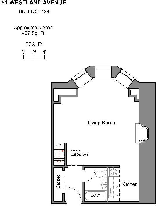 91 Westland Ave #128 - Photo 2 of 2