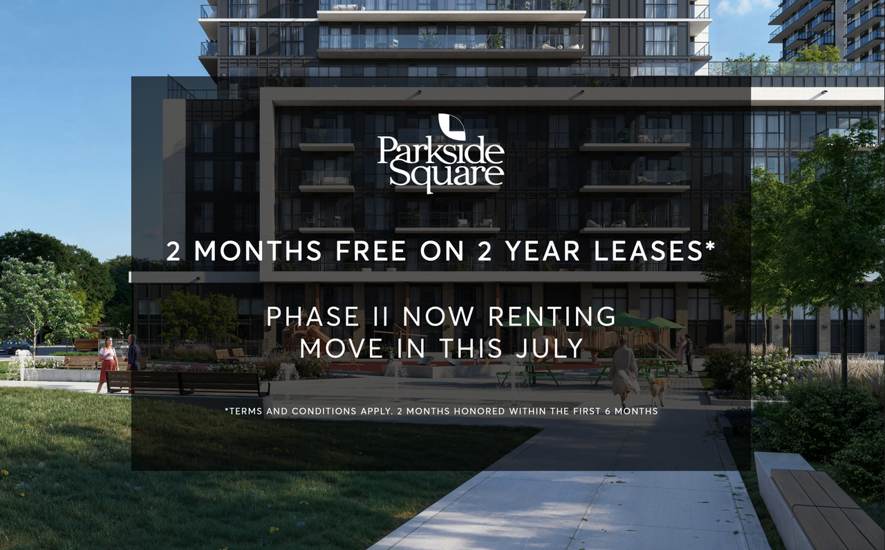 Parkside Square 55 Smooth Rose Crt, Toronto, ON M2J 0G7 Apartment