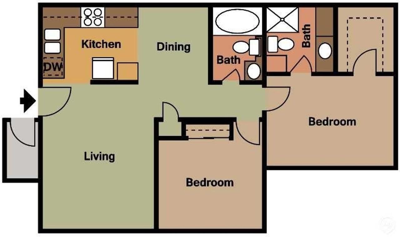 Brookstone Apartments 7400 Artesia Blvd Buena Park CA 90621