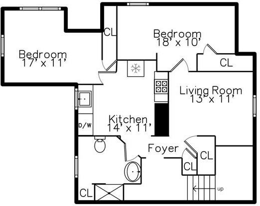 402 S 5th Ave #3B - Photo 7 of 8