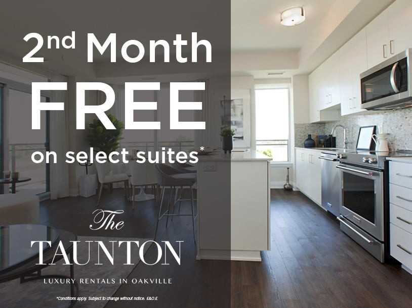 The Taunton Apartments, Luxury Rental Living in Oakville! 2333