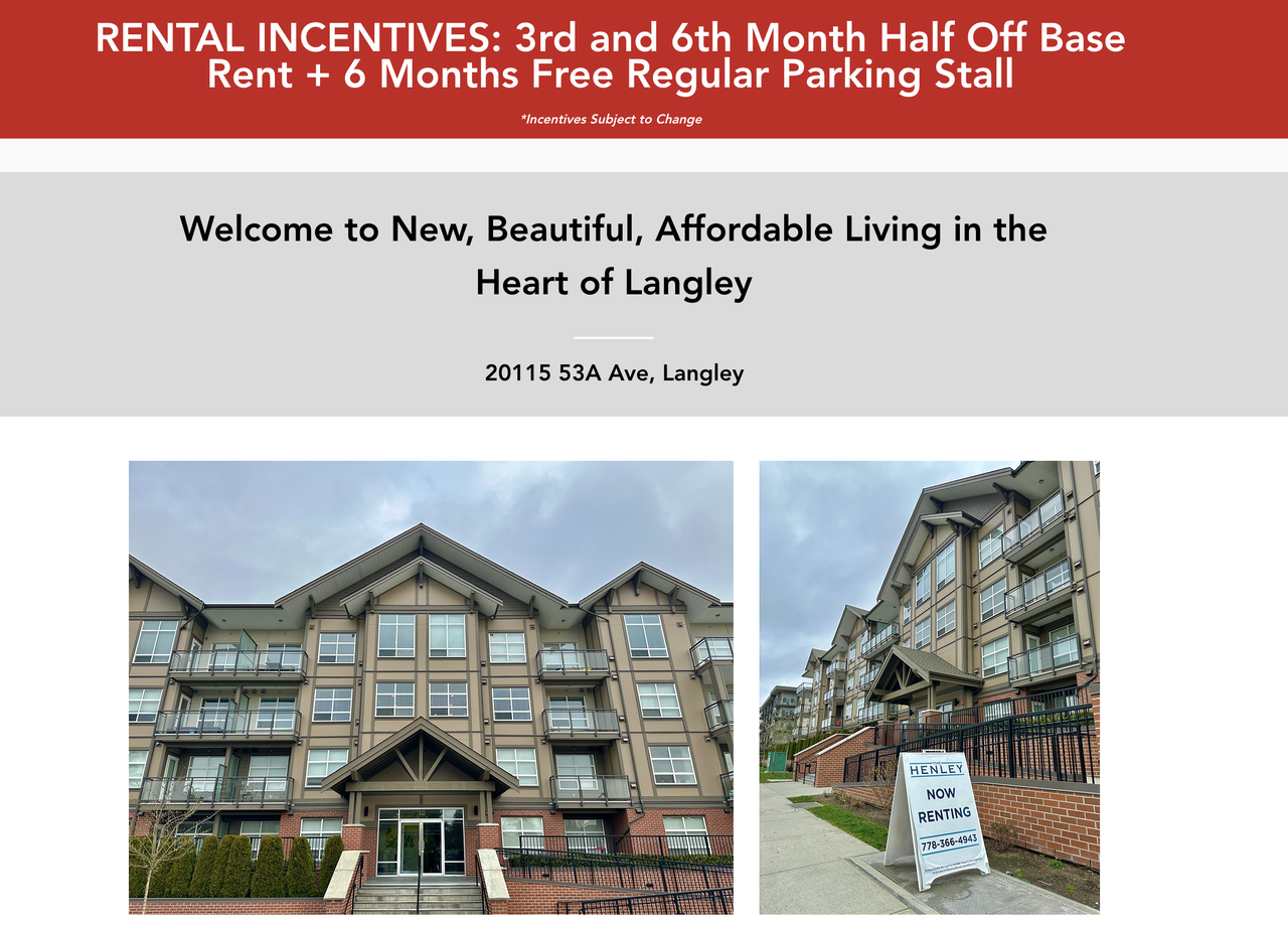 The Henley Apartments 20115 53a Ave, Langley, BC V3A 0M7 Zumper