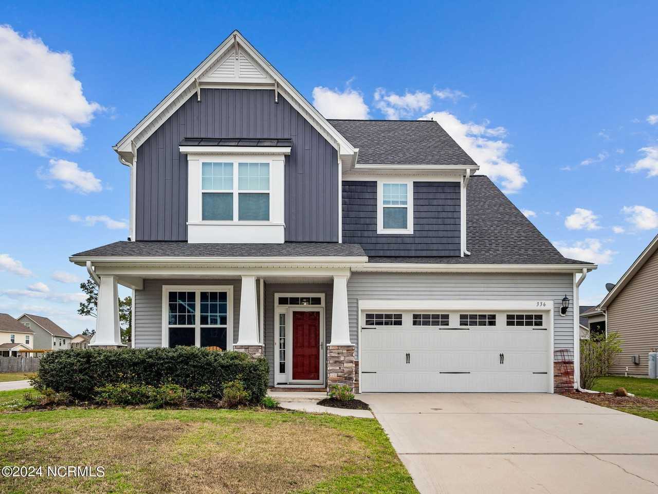 336 Belvedere Dr, Holly Ridge, NC 28445 3 Bedroom House for 2,300