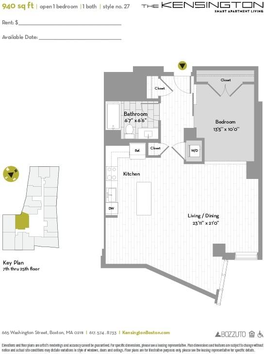 668 Washington St #713