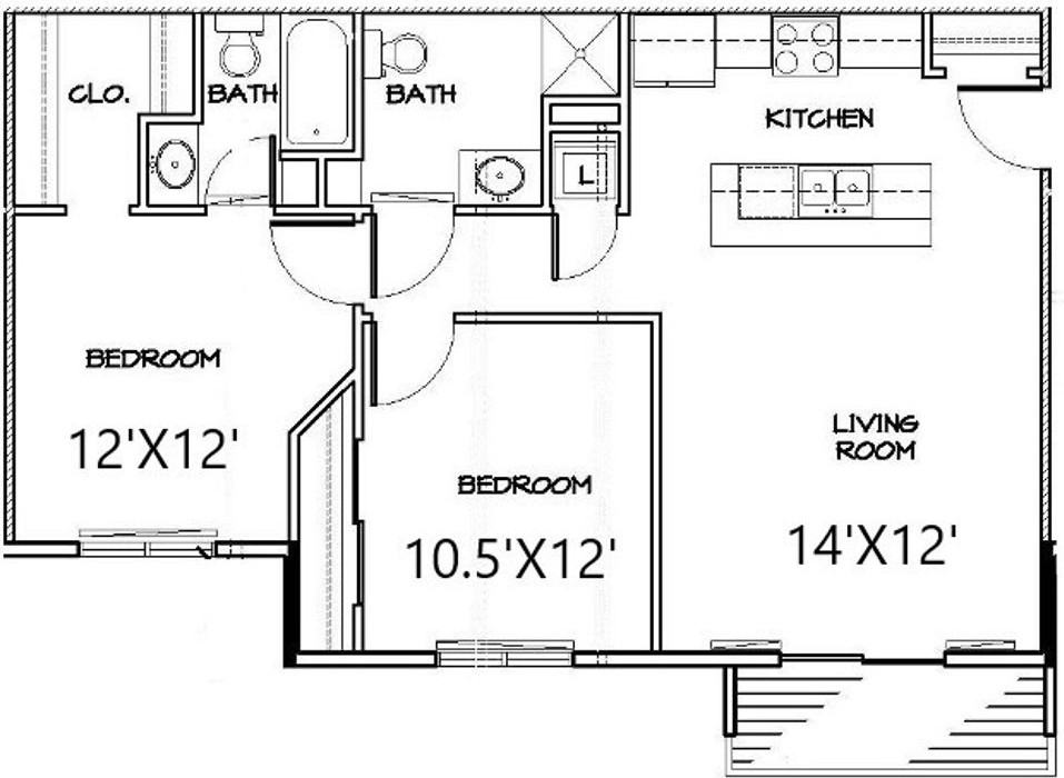 Sunset Terrace Apartments - Photo 2 of 12