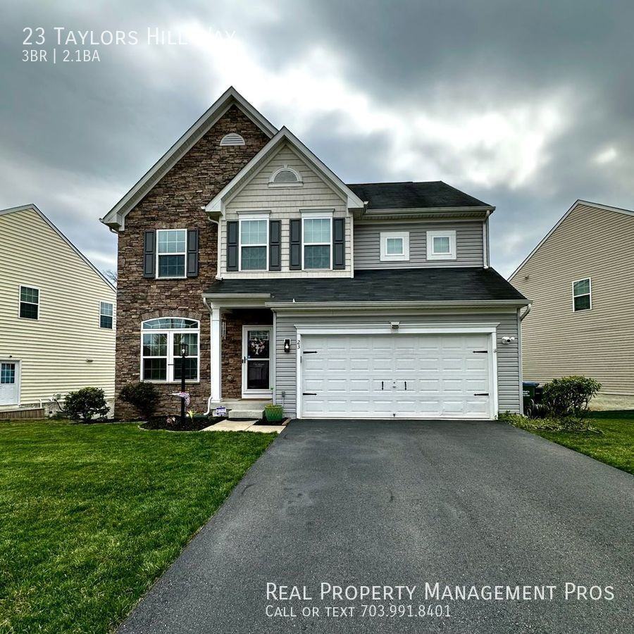 23 Taylors Hill Way, Fredericksburg, VA 22405 3 Bedroom House for