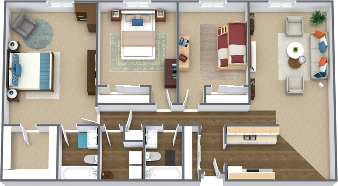 Cambridge Court Apartments - Photo 2 of 7