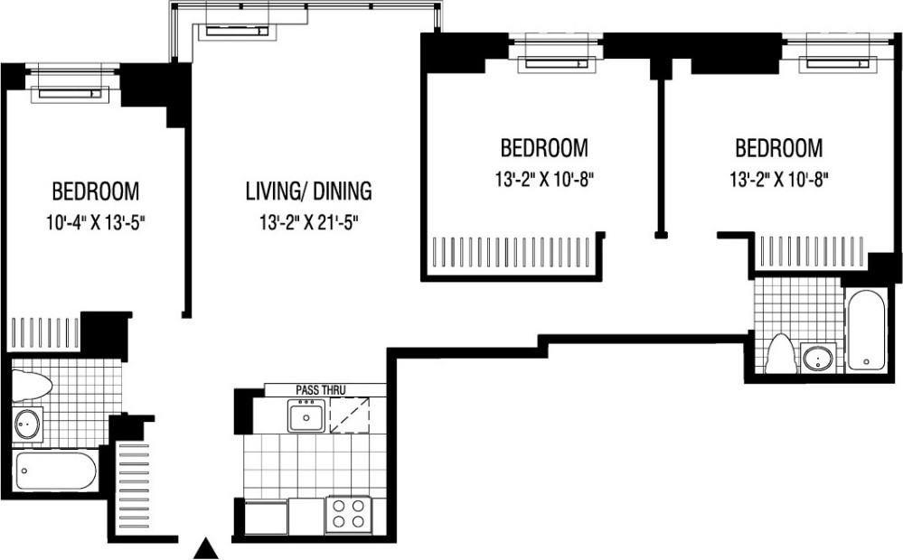 2 Gold St #14F - Photo 7 of 9