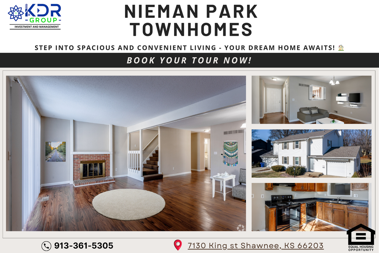 Nieman Park Townhome Duplexes Apartments 7130 King St, Shawnee, KS