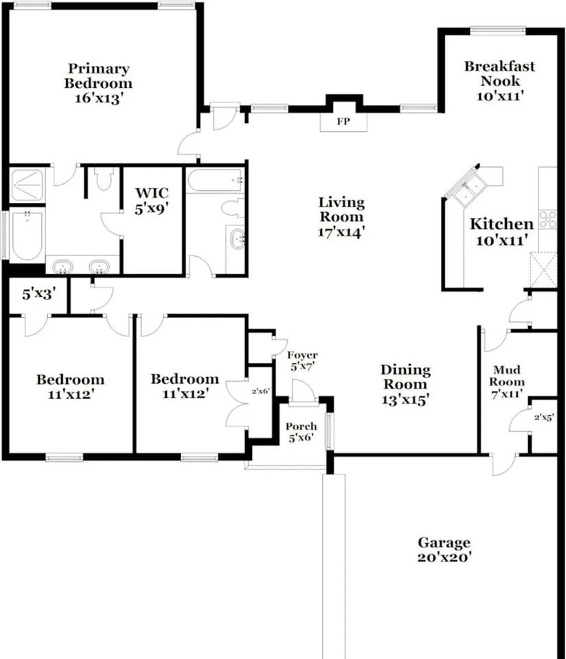 1229 Rio Vista Dr, DeSoto, TX 75115 3 Bedroom House for 2,160/month