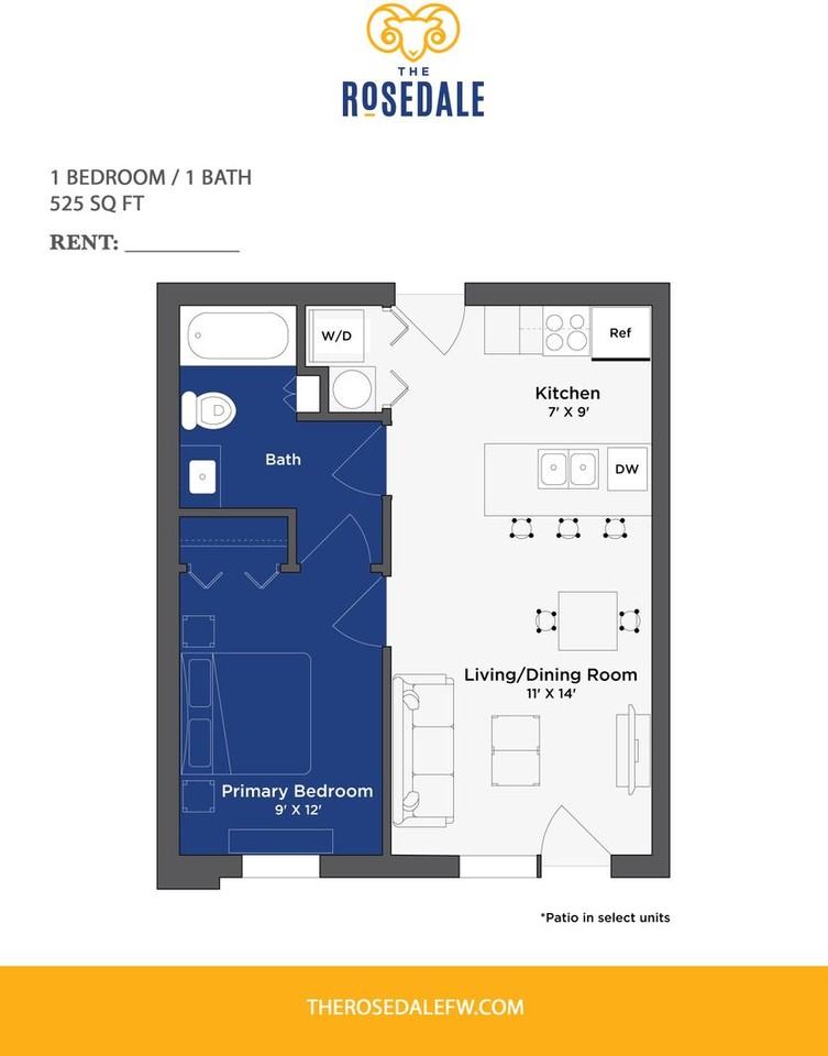 The Rosedale (Texas Wesleyan Student - Photo 6 of 7